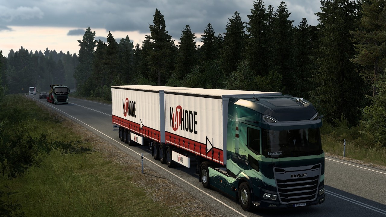 Euro Truck Simulator 2 с грузом по Европе #180 грузы Volvo. За покупками)