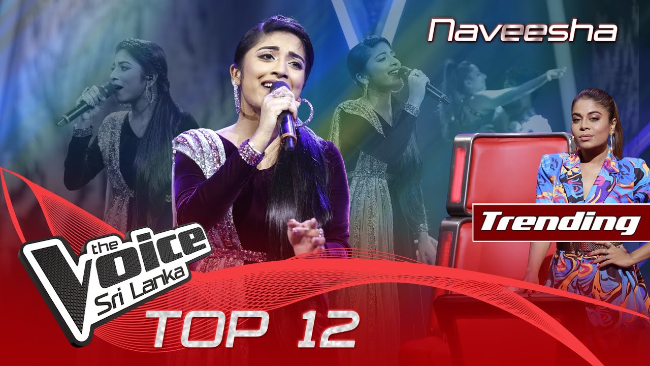 Naveesha Sooriyaarachchi | Sitha Obata Muwawee (සිත ඔබට මුවාවී) | Top 12 | The Voice Sri Lanka