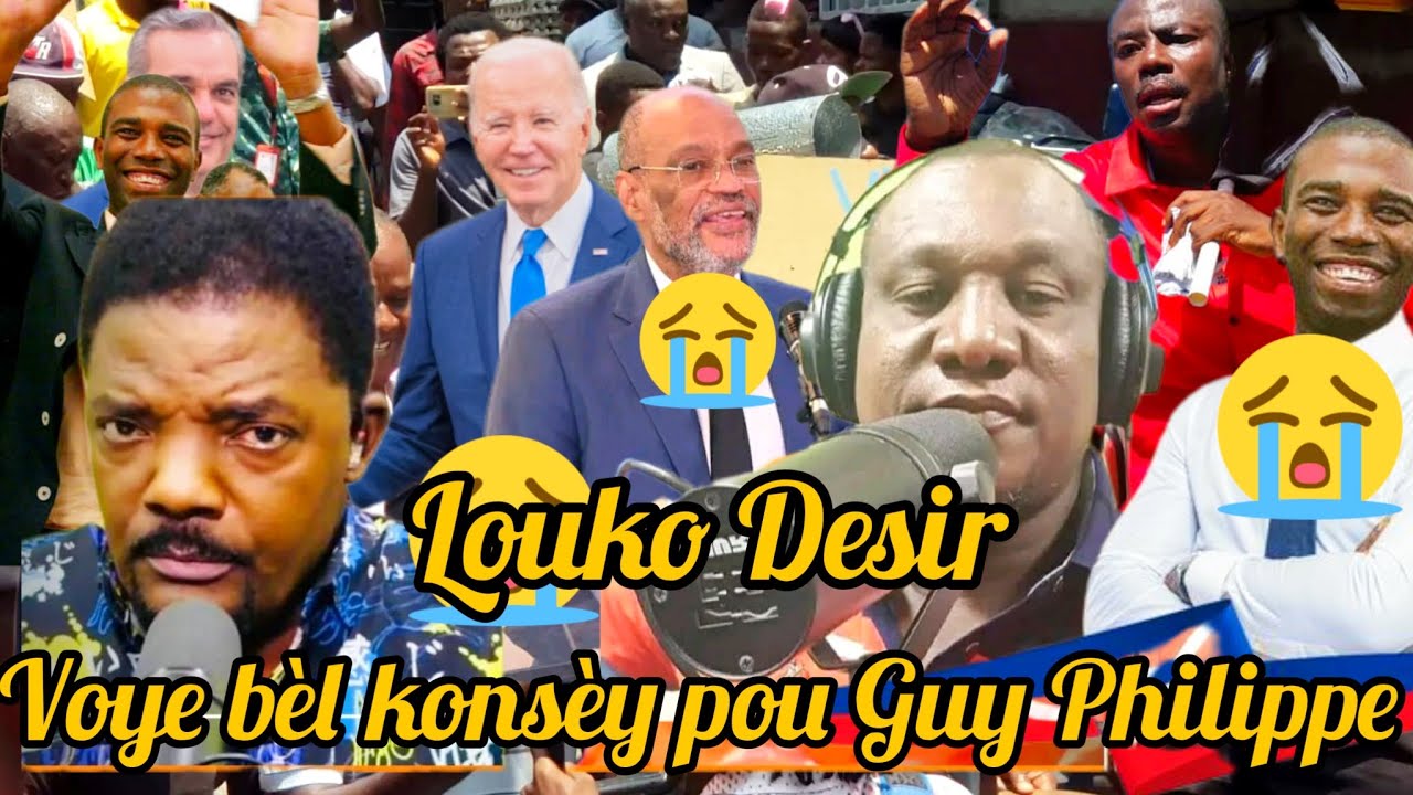 Wow😱🆘Guy Philippe Louko Desir fenk Voye yon b&egrave;l kons&egrave;y pou #Guy Philippe #CARICOM vin #tande_koze