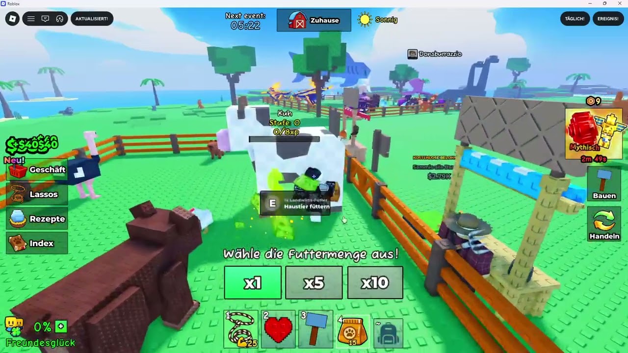 Catch a Pet Roblox sehr geiles game kann ich nur empfehlen