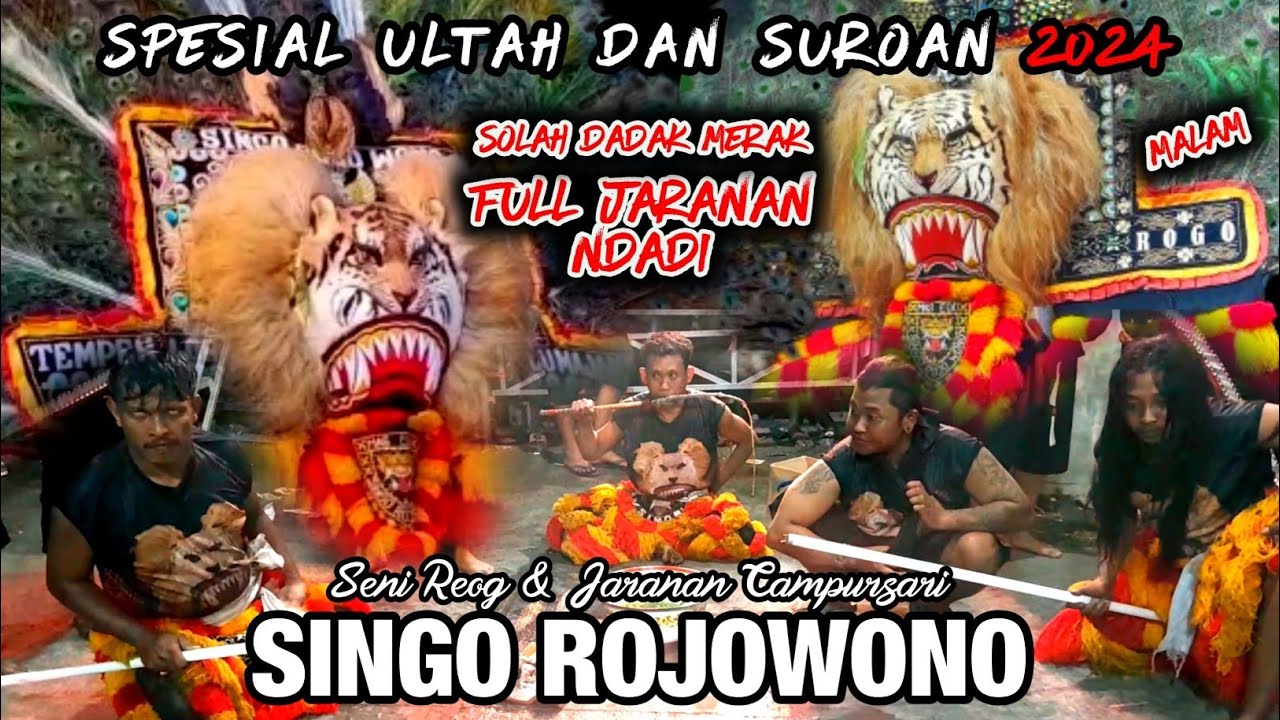 BIYUNG IKA KWALAHAN ❗SENI REOG JARANAN SINGO ROJOWONO FULL NDADI GEDEN TERBARU 2024