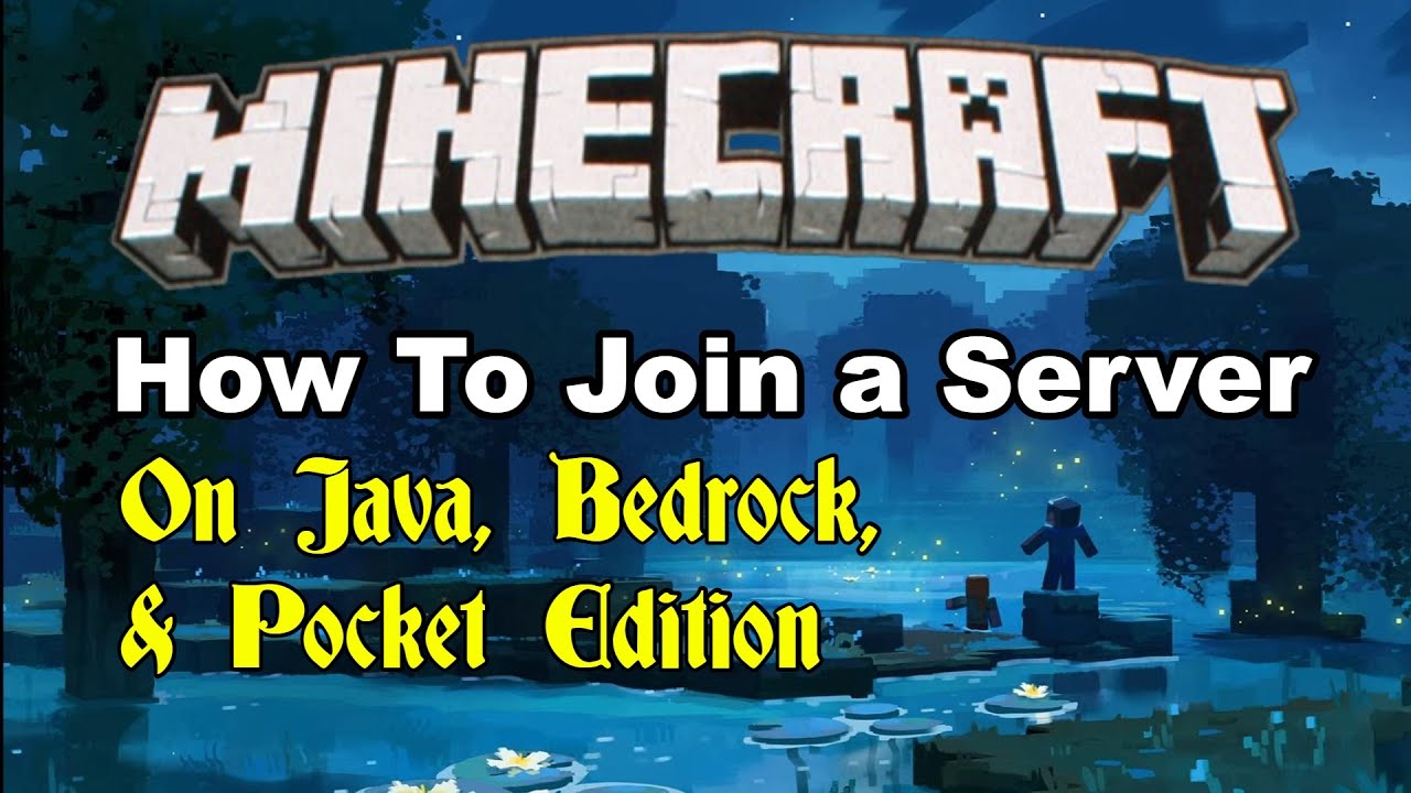 How to Join A Cross-Platform Minecraft Server