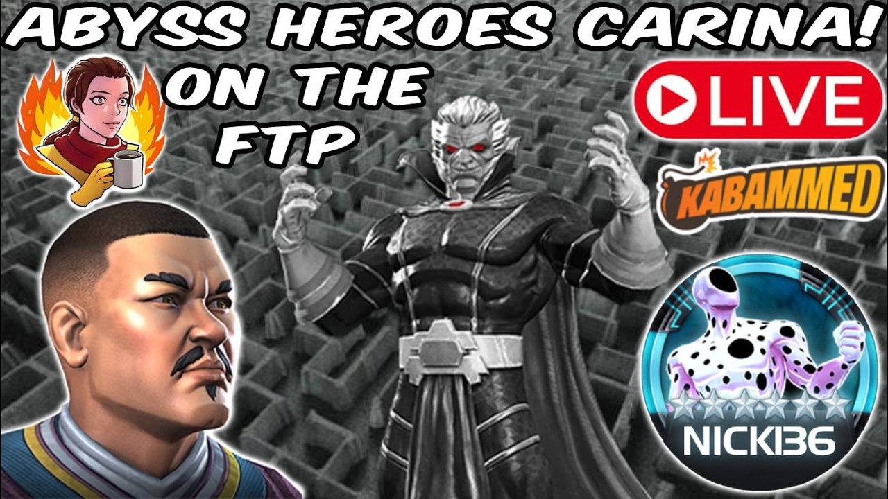 Abyss Of Legends Heroes Carina On The Free To Play! Marvel Contest Of Champions
