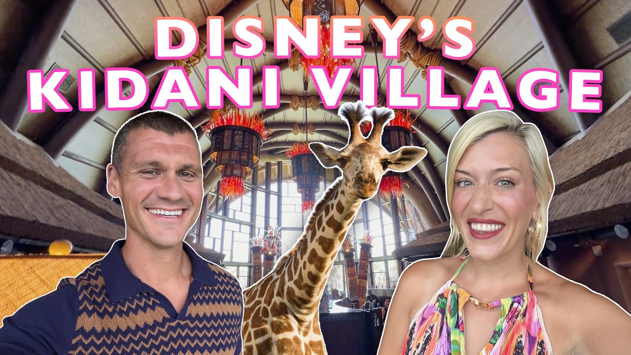 Самый недооцененный отель Disney?! Kidani Village, Animal Kingdom Lodge | Обзор отеля в Disney World