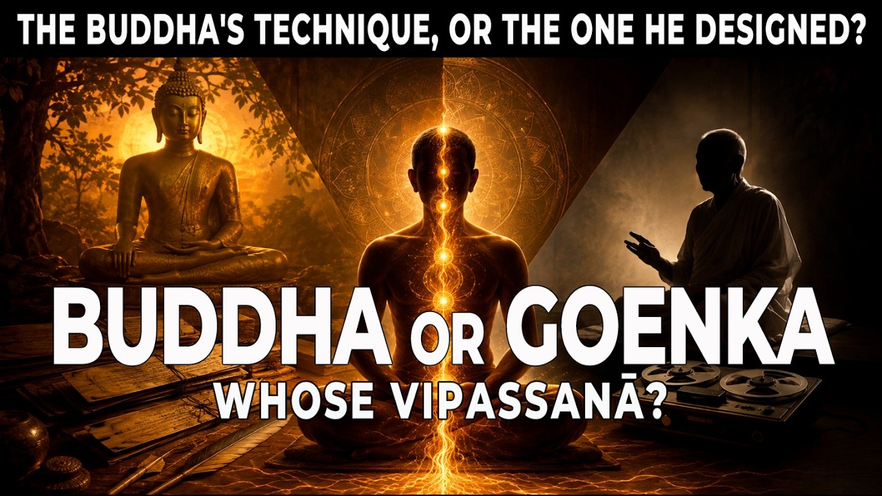 GOENKA: The Man Who Removed BUDDHISM from BUDDHISM?