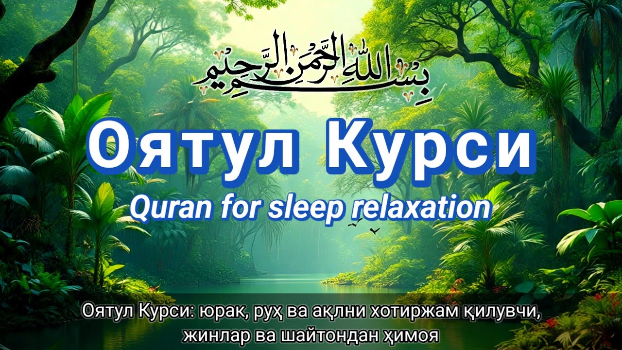 Успокаивающие сказки на ночь | Красивые и мелодичные чтения | Аятуль Курси