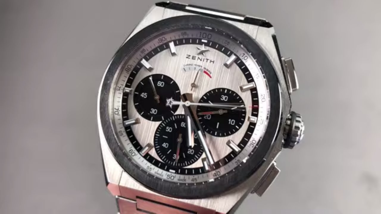 Zenith Defy El Primero 21 Panda Dial Chronograph 95.9005.9004/01.M9000 Zenith Watch Review