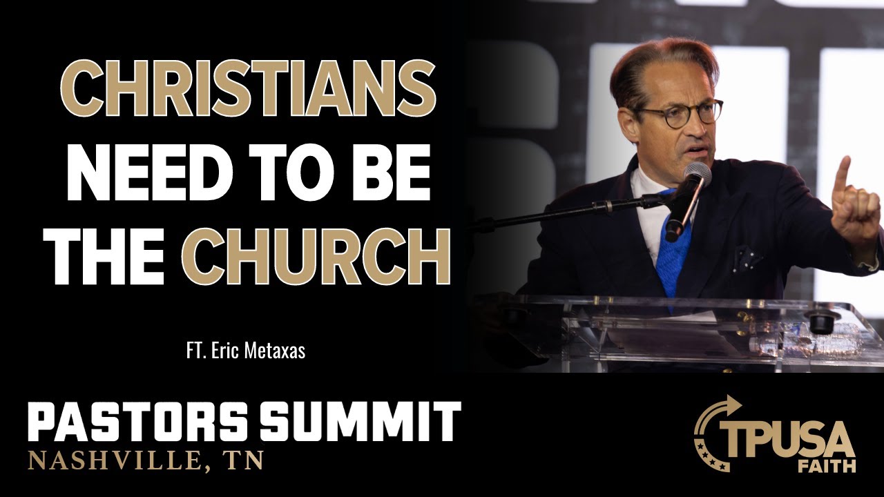 Eric Metaxas at The Pastor's Summit in Nashville, TN 2023 Day 1