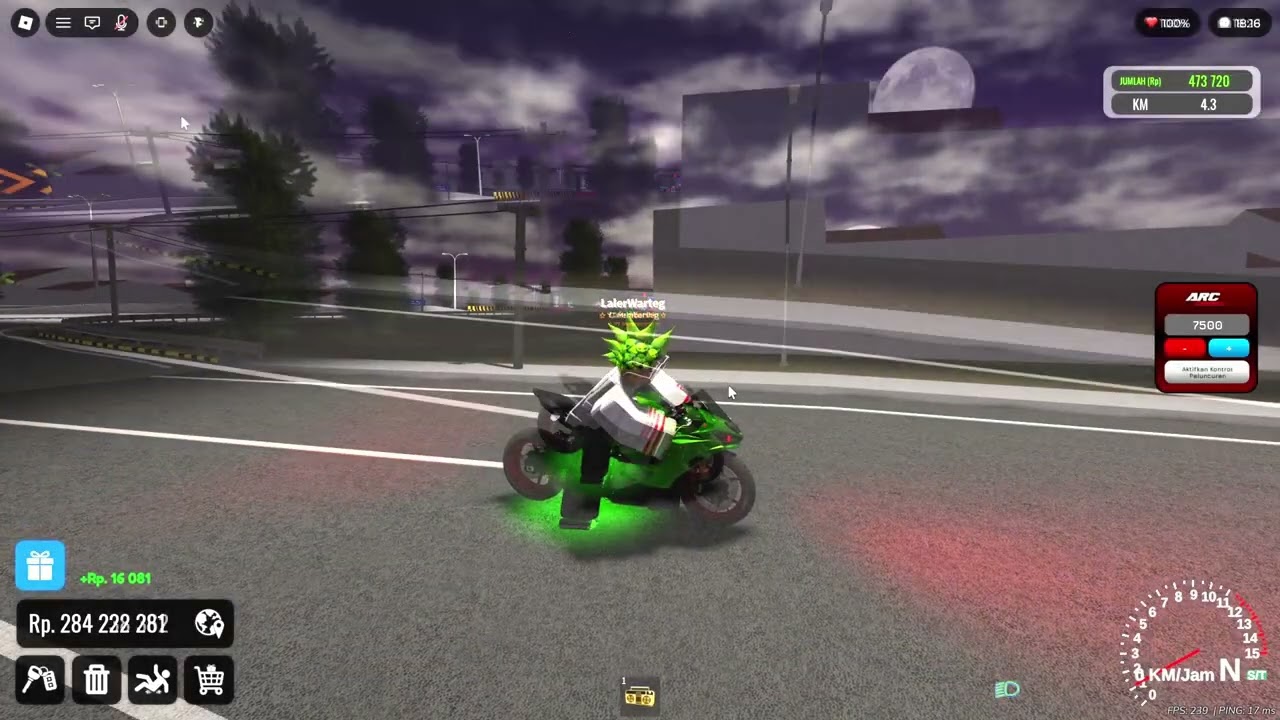 ROBLOX - Anomali Ke-33 TAMPAN DAN PEMBERANI :  DRAG & DRIVE SIMULATOR