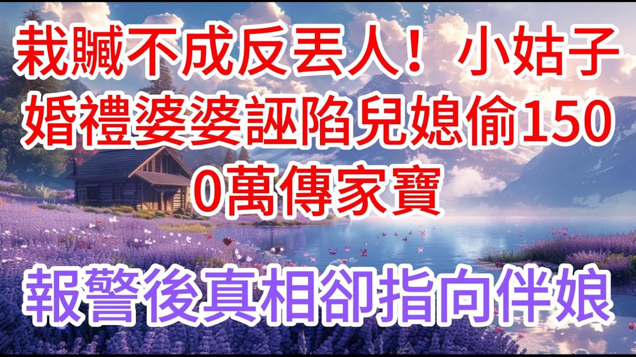 【完结】栽贓不成反丟人！小姑子婚禮婆婆誣陷兒媳偷1500萬傳家寶，報警後真相卻指向伴娘