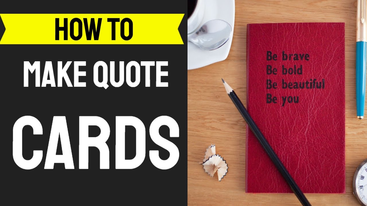 Quote Cards - How to Make Quote Graphics for Instagram | Canva Tutorial