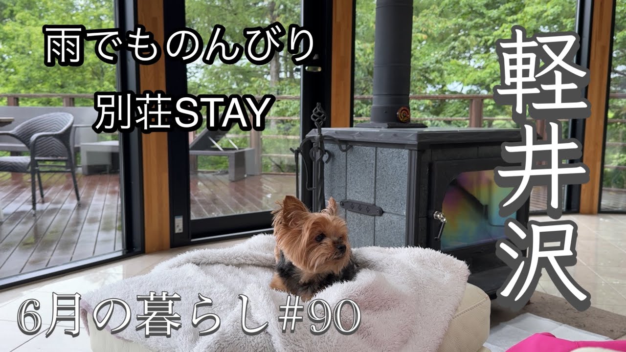 【vlog】新緑の別荘へ/ 御厨/オーナーズヒル軽井沢レンタヴィラ