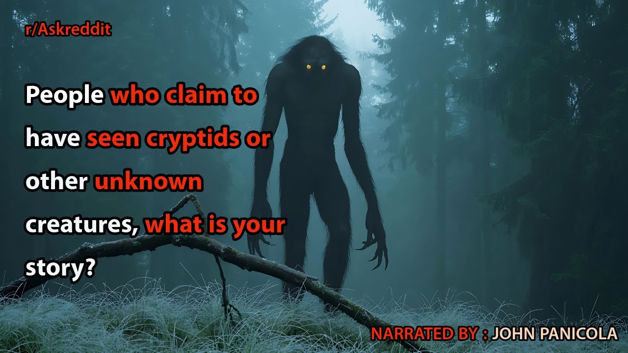 People who claim to have seen cryptids or other unknown creatures, what is your story?