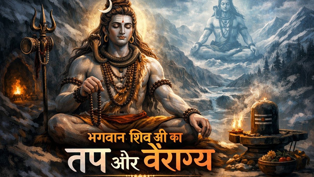भगवान शिव का तप और वैराग्य #hindistorie #bhaktichavan #viralvideo #bhaktikhaniya #bhaktisong 🙏🙏👌👌