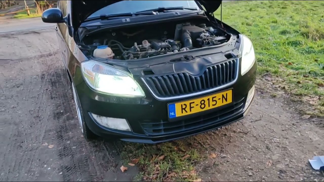 Почему мои LED НЕ слепят встречных? Skoda Fabia 2011
