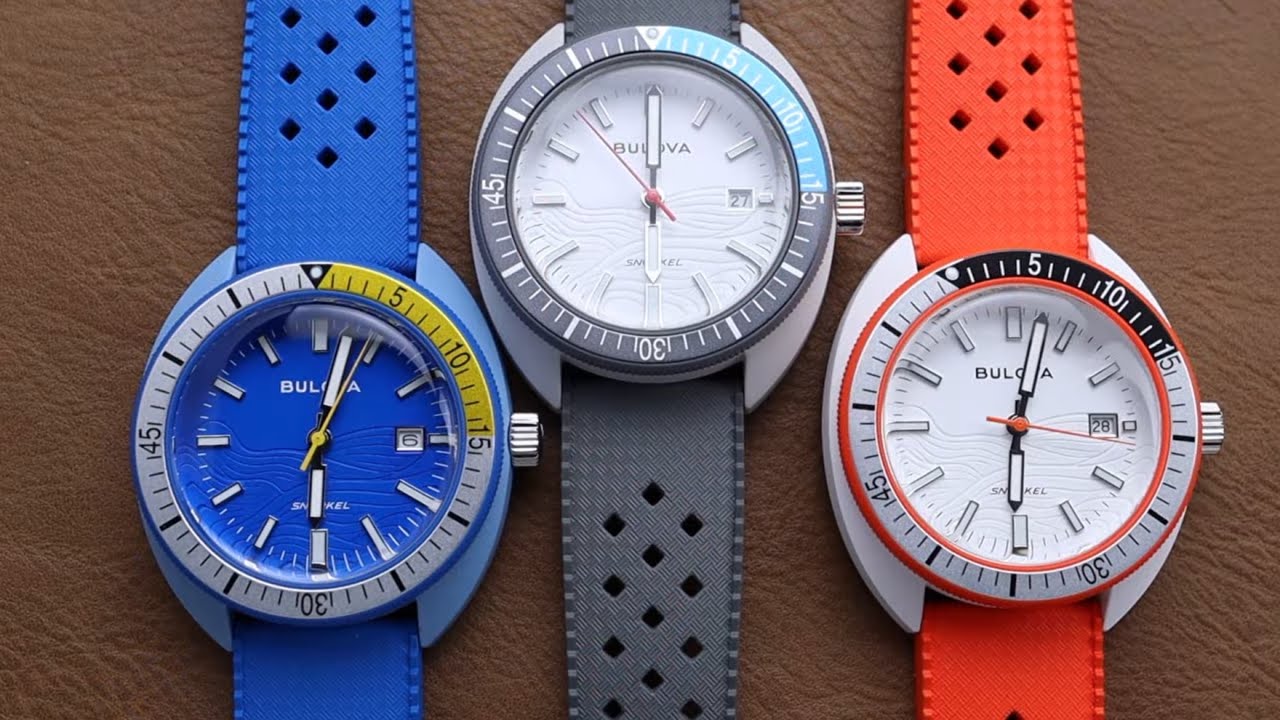 New $350 Bulova Snorkel Series in Hybrid Ceramic!