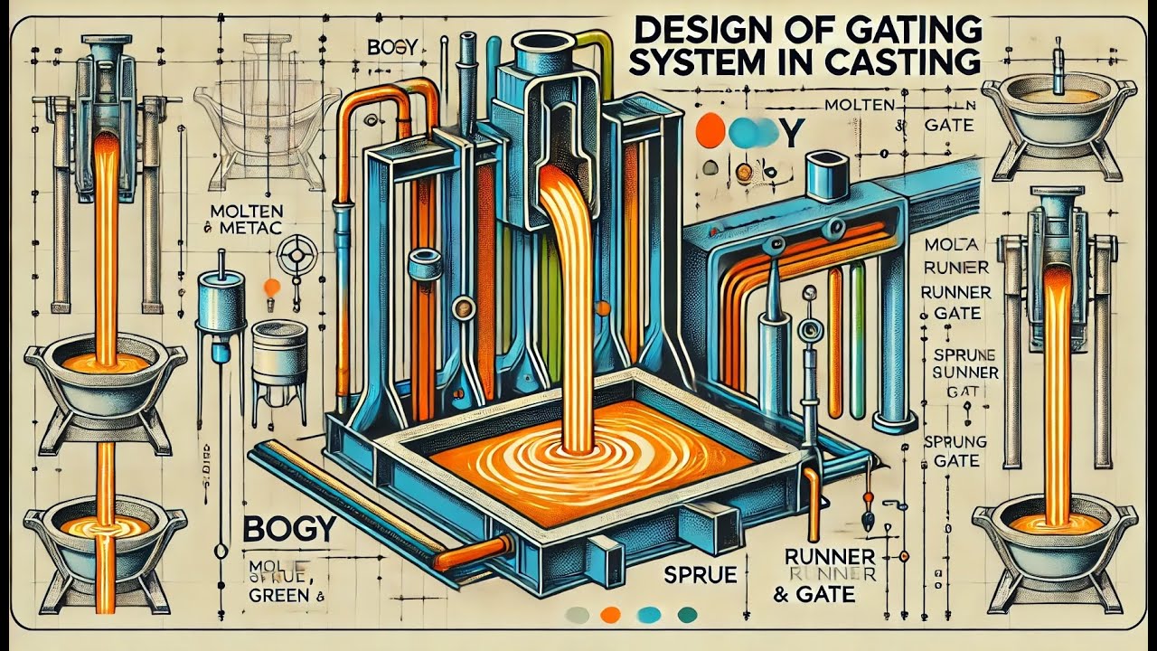 🔴🔴🔥Mastering the Design of Gating System in Casting | Essential Guide for Foundry Engineers!🔴🔴🔥