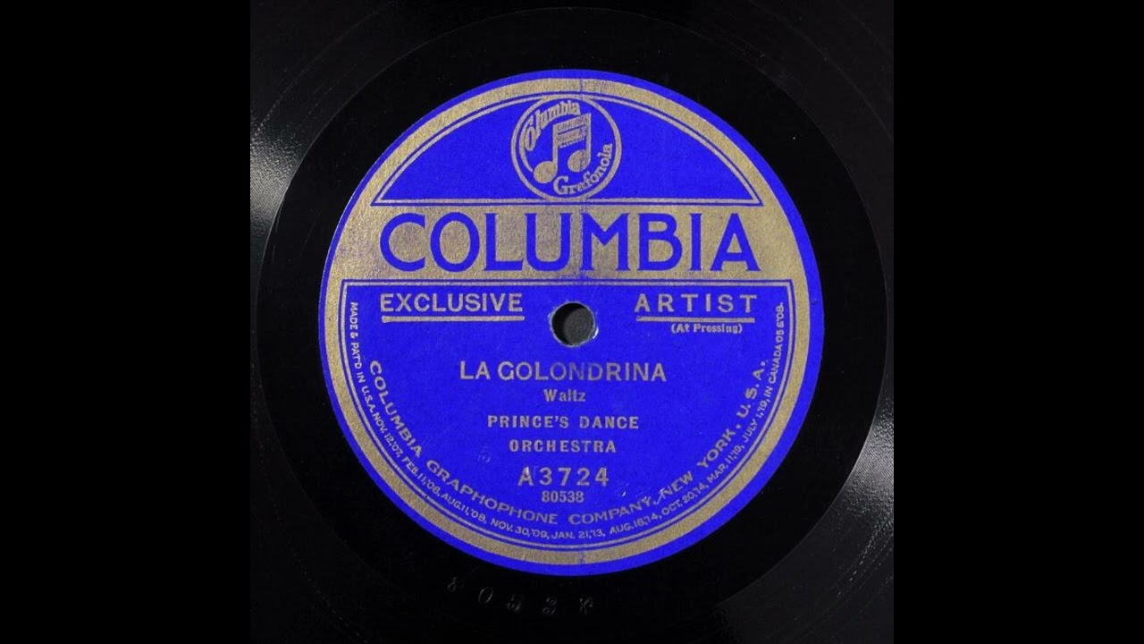La Golondrina - Prince's Dance Orchestra