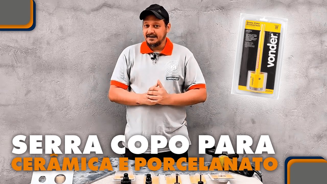 Serra copo para porcelanato | Medidas ideias e dicas de como utilizar
