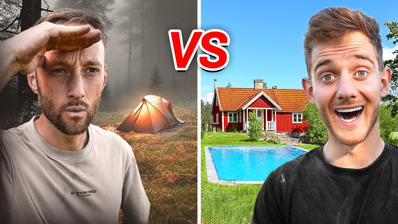 Gratis kamperen VS Duur luxe huis!