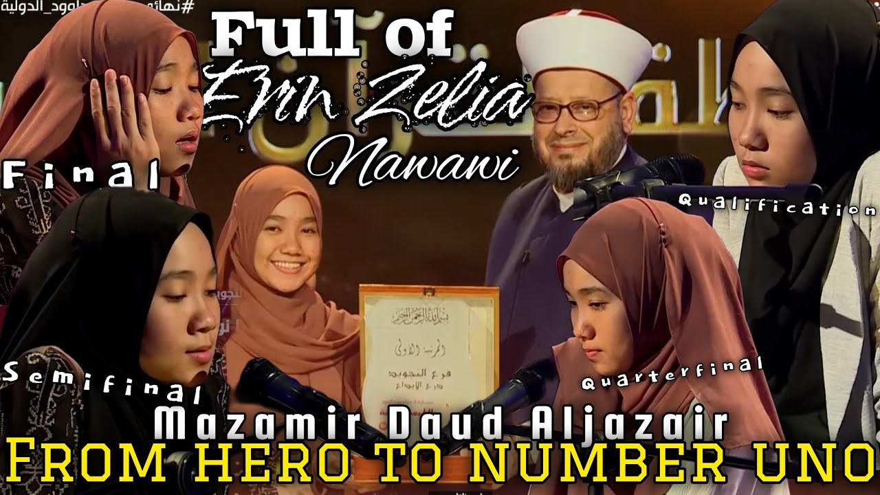 SEMUA PENAMPILAN ERIN ZELIA NAWAWI DI MAZAMIR DAUD INTERNASIONAL ALGERIA | VIDEO KOMPILASI