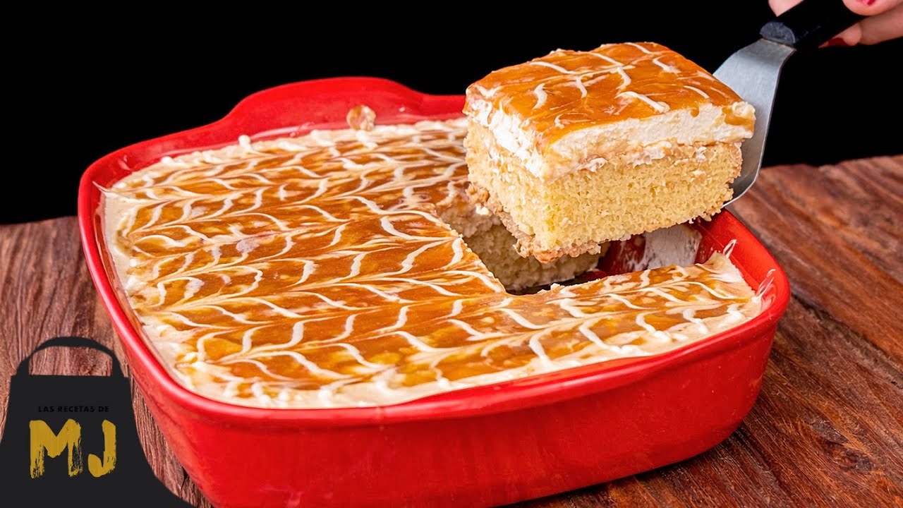 Pastel 3 leches: FÁCIL de hacer ¡y delicioso!
