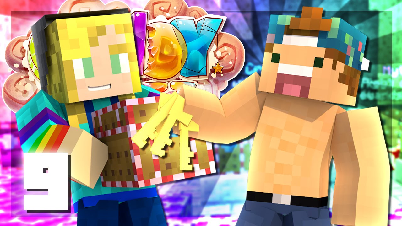 CRATE UNBOXING CHALLENGE WARS! | EP 9 | CandyCraft Minecraft Server