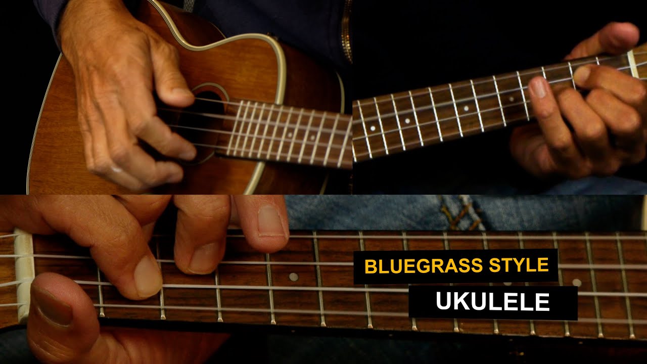 Bluegrass Style Chords and G Run - Ukulele Lesson