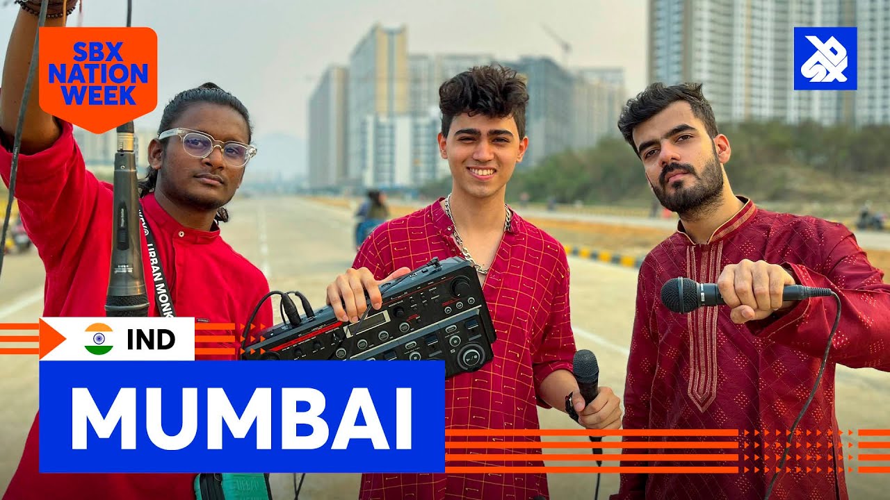 Loopstation in the City of Dreams | D-Cypher X Beatraw X Anyvox | SBX NATION WEEK: INDIA 🇮🇳 | Mumbai