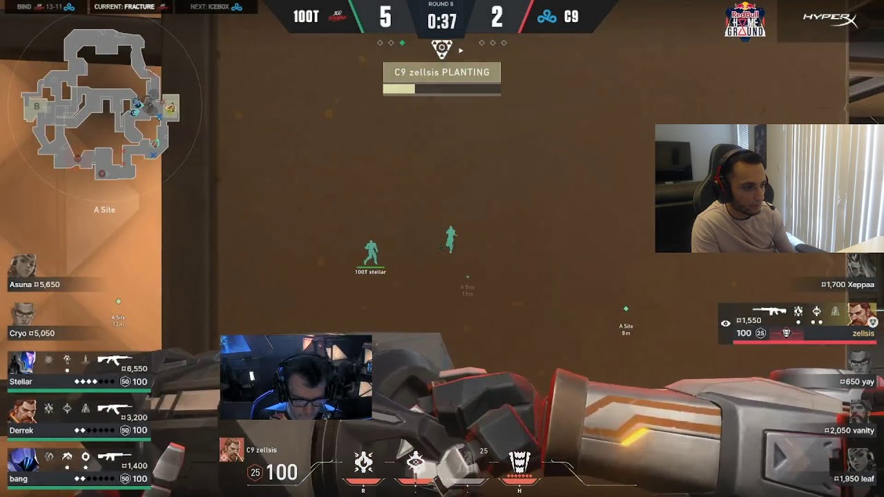 Fns Reacts To C9 ZELLSIS INSANE 1V3 Vs 100t