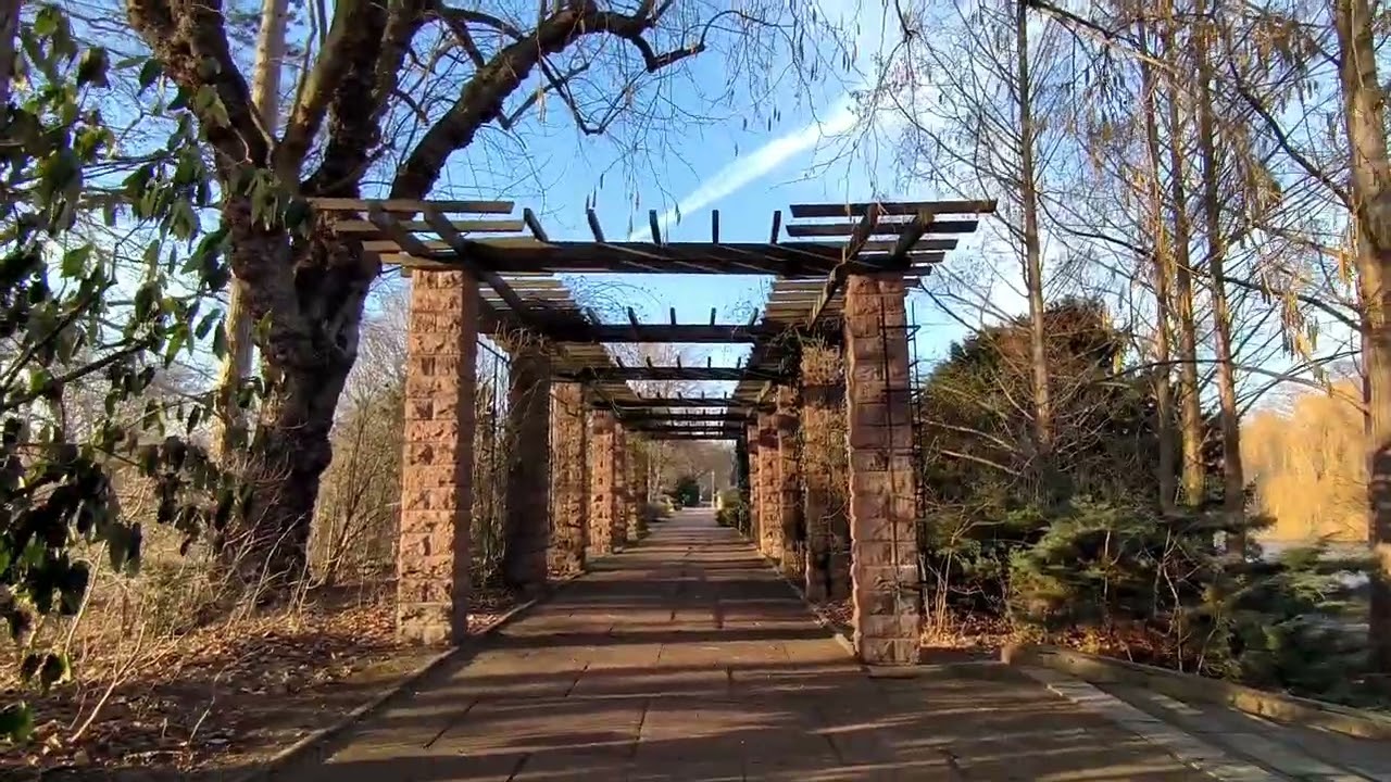 AGRA Park Leipzig im Februar - Spaziergang im Naherholungsgebiet 