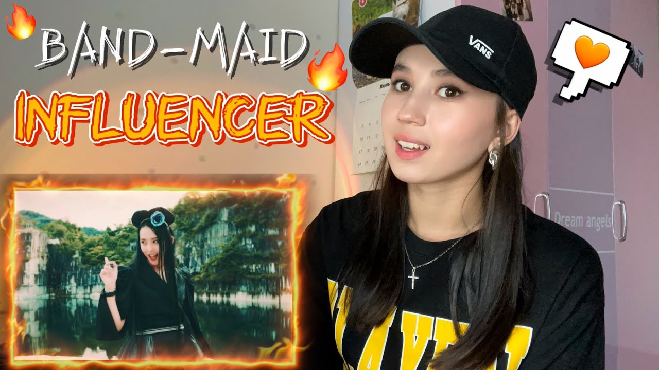 REACTION to BAND-MAID - influencer