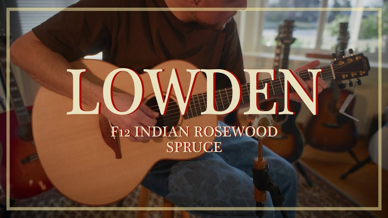 Lowden F12 Indian Rosewood Sitka Spruce played by Ruud van Halder | Demo