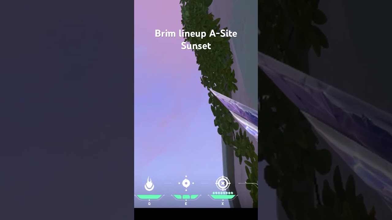 Brimstone lineup A site safe on Sunset #brim #molly #lineup #valorant #sunset