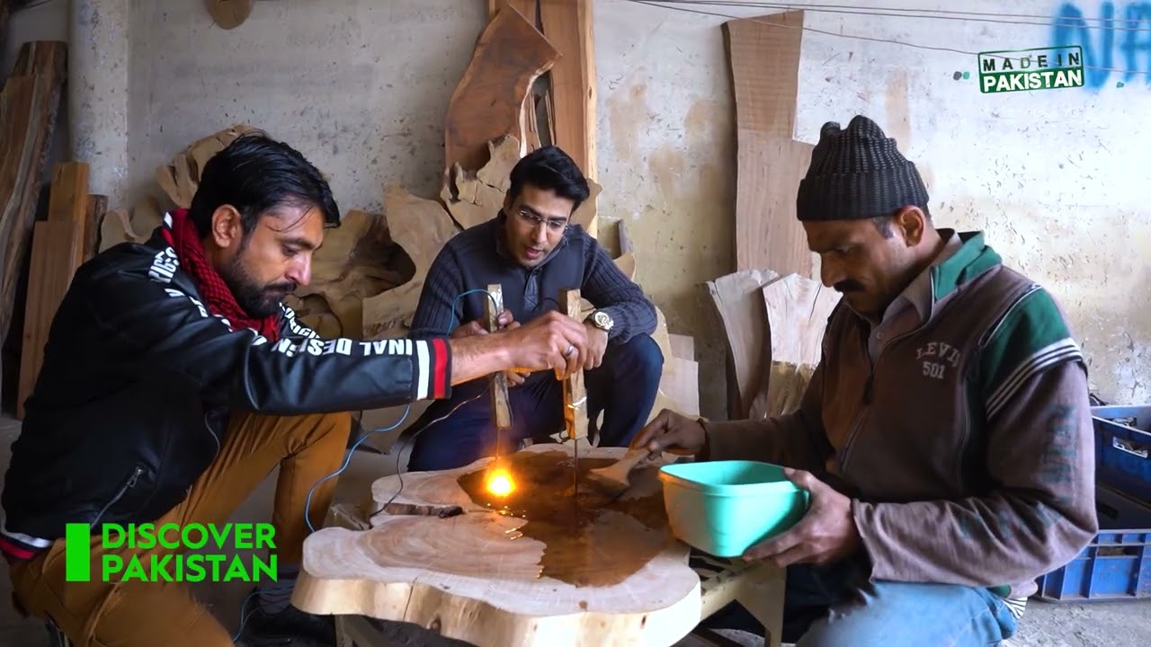 This is How Its Made | Epoxy Resin Table Art | Made in Pakistan