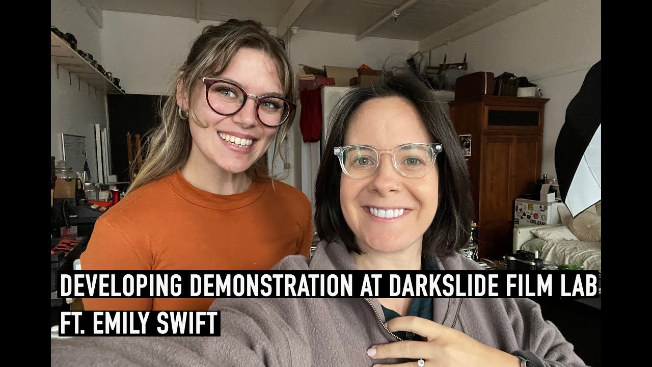 Developing Demonstration at Darkslide Film Lab. ft. Emily Swift