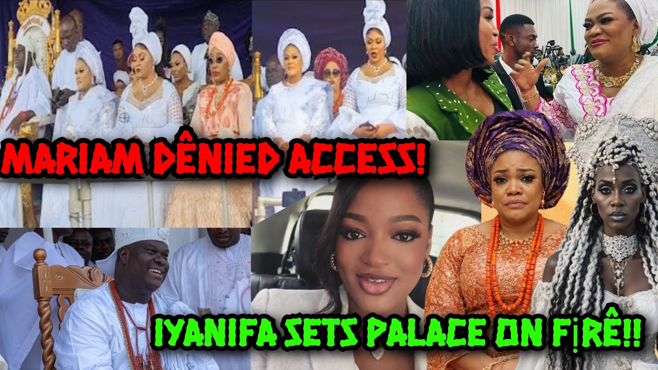 Palace on Fịrê! Mariam Bréåks Down as Iyanifa Dênies her Access Chåsed her out of the Palace