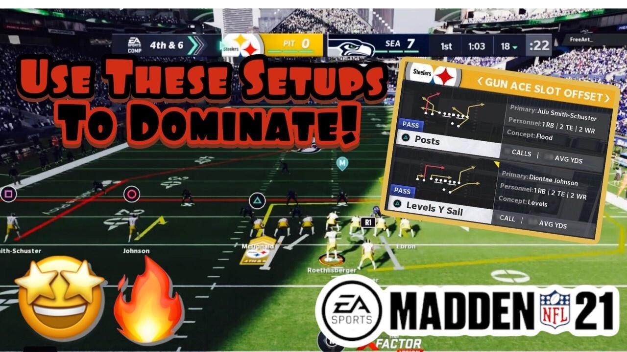 Gun Ace Slot Offset Mini Scheme: Use These Unique Setups To Dominate Your Opponent In Madden 21!
