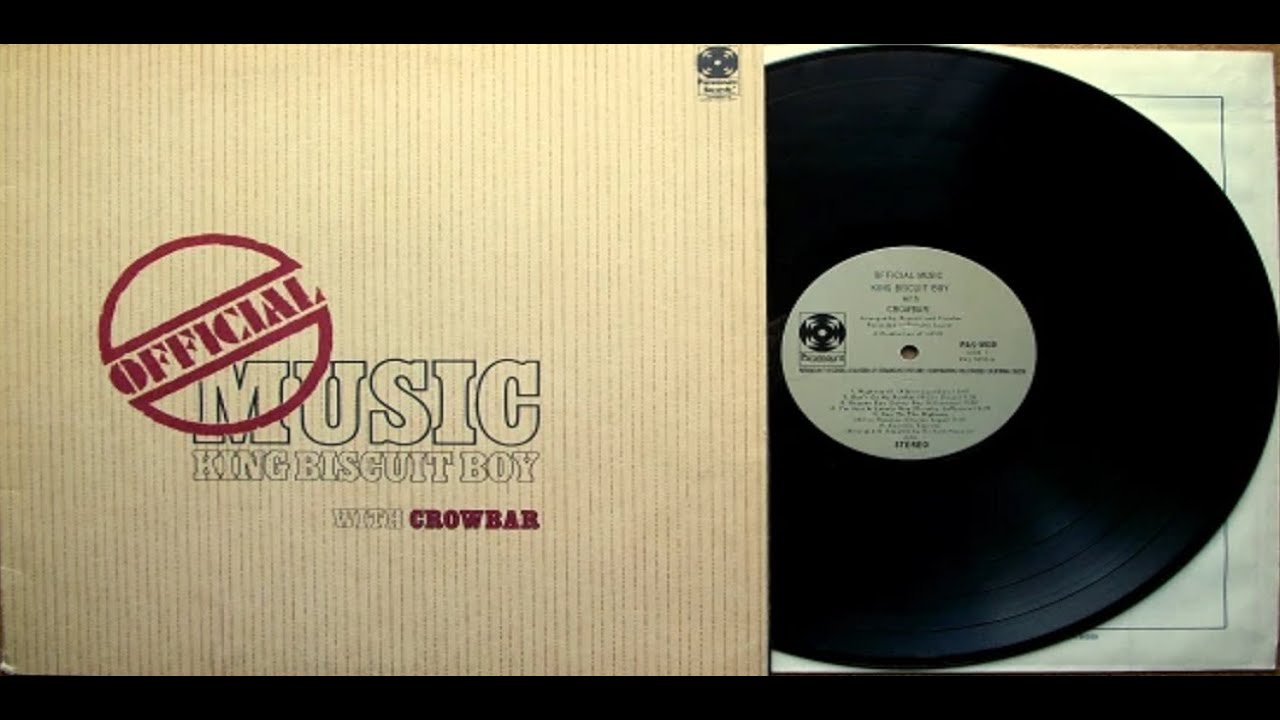 King Biscuit Boy With Crowbar   Official Music 1970 canada,blues rock
