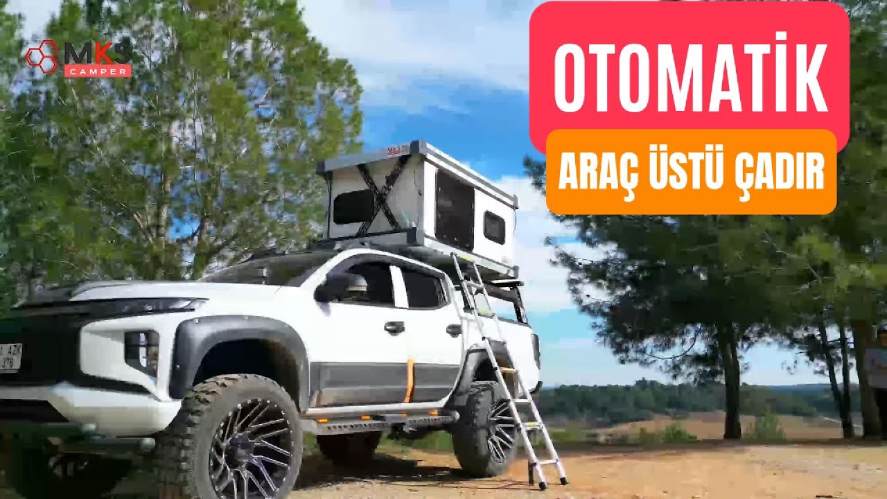 MKS CAMPER - ELEKTRİKLİ ARAÇ ÜSTÜ ÇADIR - OTOMATİK ARAÇ ÜSTÜ ÇADIR
