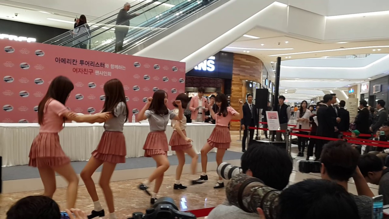 161028 여자친구 아메리칸투어리스터 팬사인회 파도