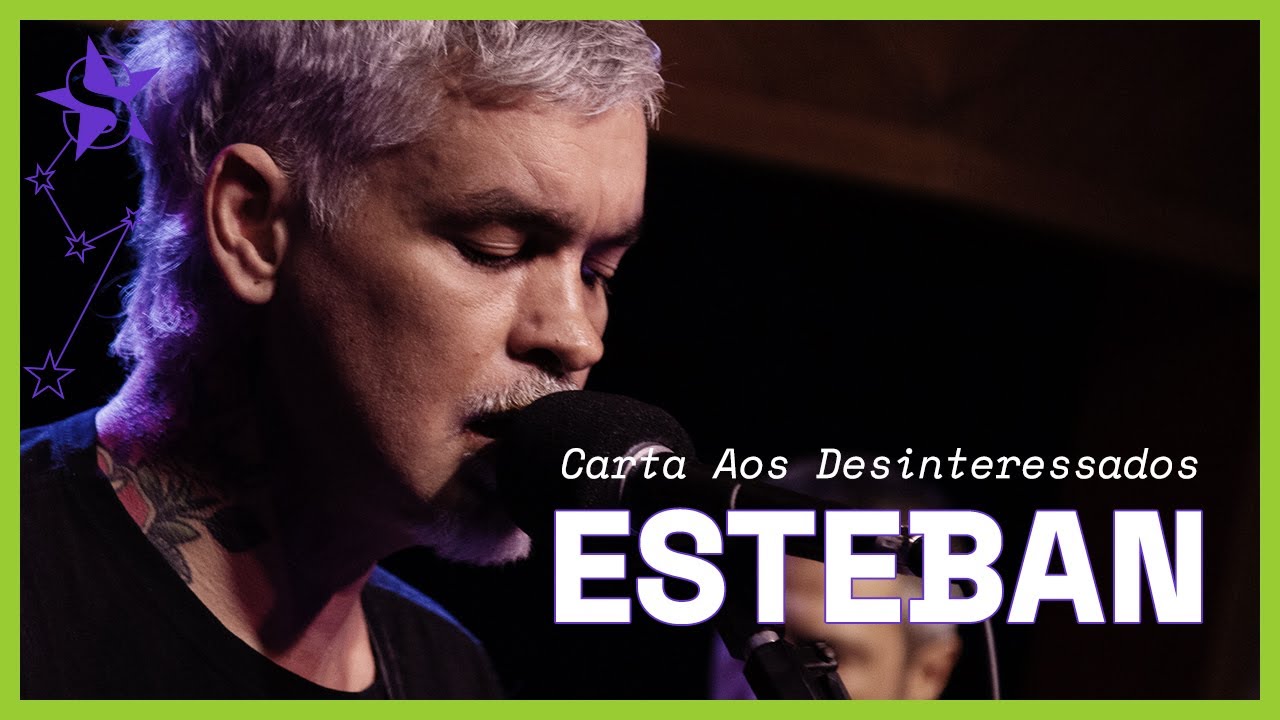 Esteban Tavares - Carta aos Desinteressados - Ao Vivo no Estúdio Showlivre 2025