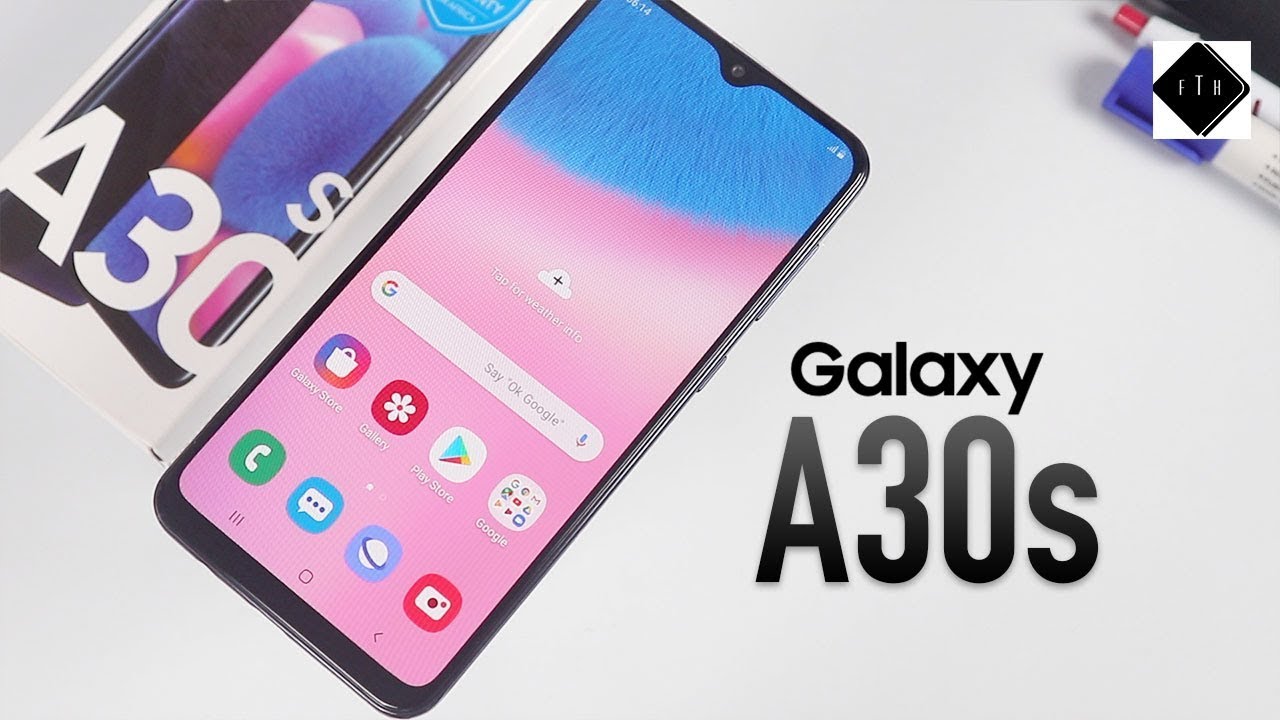 Распаковка и обзор Samsung Galaxy A30s! Бюджетный король?
