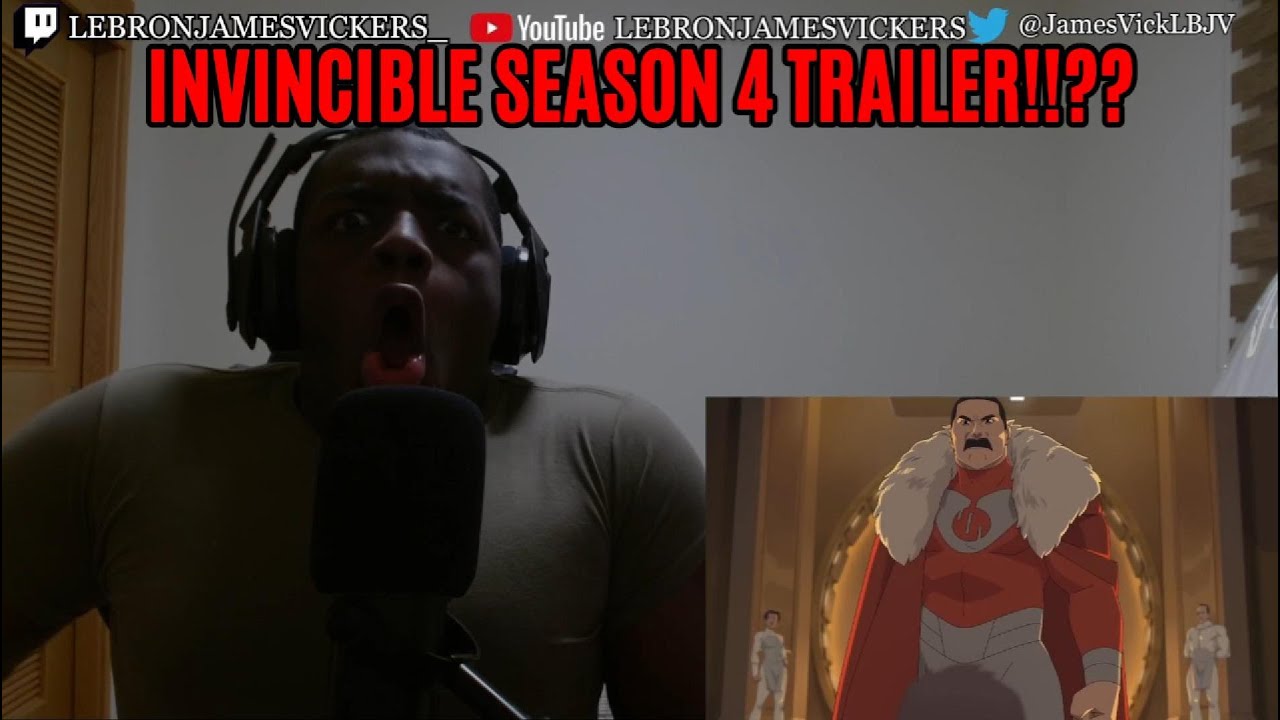 Invincible Season 4 - Official Trailer REACTION!!!
