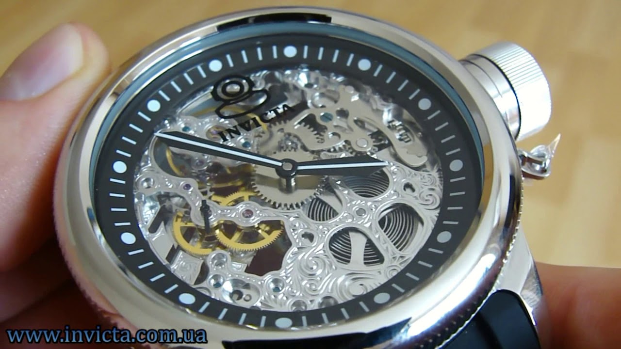 Invicta 1088 Russian Diver Skeleton Mechanical