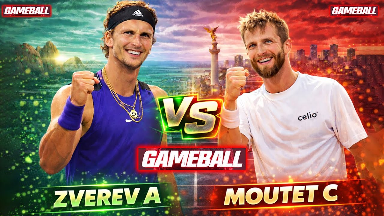 ZVEREV A VS MOUTET C • ACAPULCO  • LIVE Tennis Gameplay  Scorecard #gameball