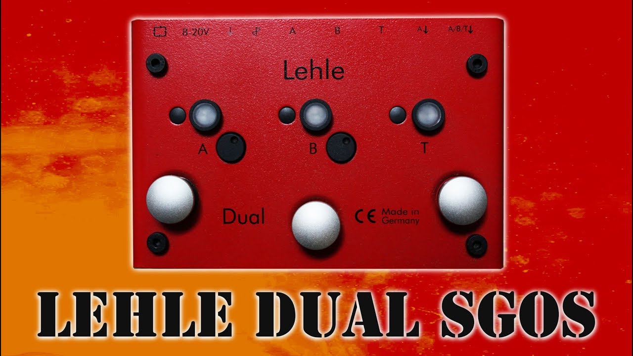Lehle Dual SGoS AB Midi Switcher Pedal Demo