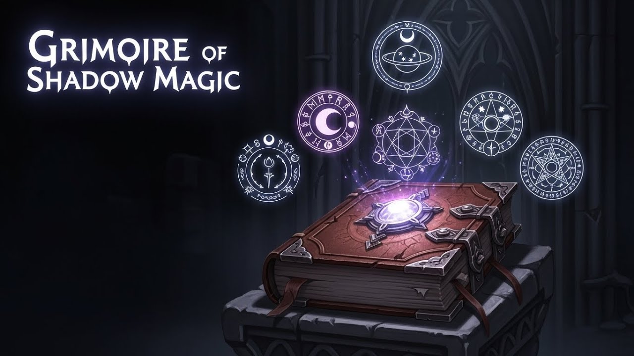 Grimoire of Shadow Magic | Gothic Fantasy Soundscape