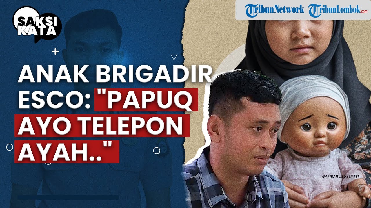 Nasib 2 Anak Brigadir Esco dan Briptu Rizka, Kangen Ingin Bertemu sang Ayah