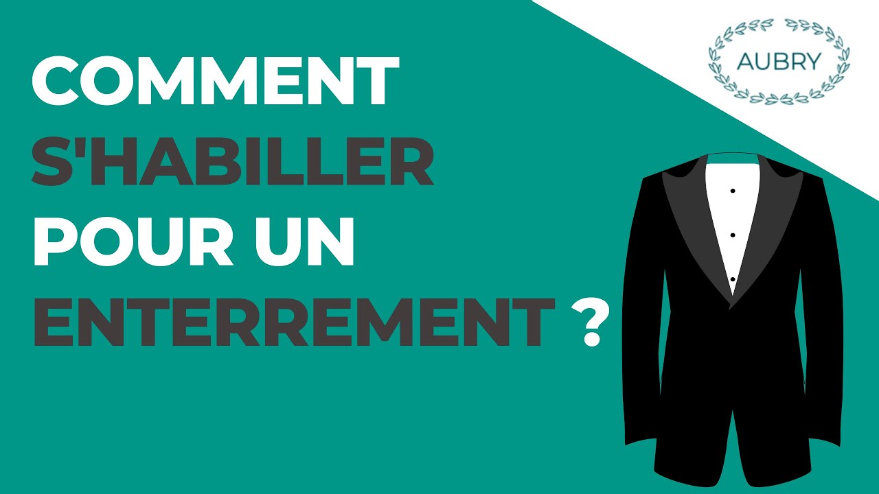Enterrement : comment s’habiller ?